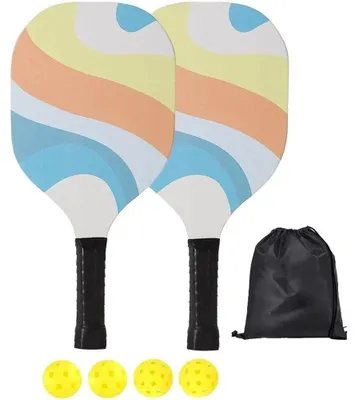 Produktbild von Premium-Set für Pickleball-Schläger mit 4 Bällen und Transporttasche