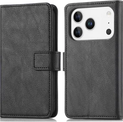 Zdjęcie produktu dla imoshion Luxe Bookcase dla Apple iPhone 17 Pro Max - czarny
