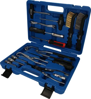 Produktbild von BRILLIANT TOOLS 15-tlg. Universal Bremstrommel und Bremsscheiben-Satz