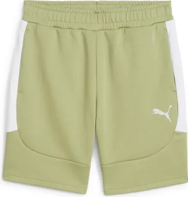 Produktbild von Puma Teamevostripe Sweatshorts Herren - Olive