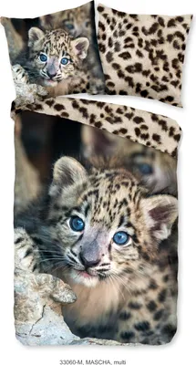 Produktbild von Duvet cover Pure 135x200 + 1* 80x80 cm - leopard
