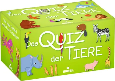 Obrázek produktu pro Zvířecí kvíz MOSES pro děti od 8 let