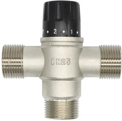 Thermostatventil 3-Wege - Duscharmatur - Mischbatterie Bad - Mischbatterie Küche - Eingangstemperatur 50-80°C