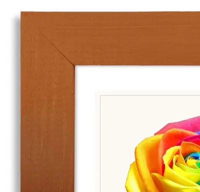Produktbild von MG Design Bilderrahmen Lackiert 30x45 cm - Posterrahmen Echtholz mit Acrylglas, stabile Wandaufhängung, hoch/quer