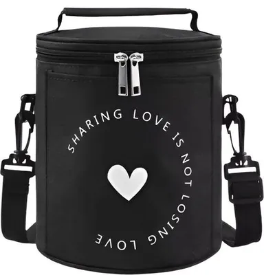 Image de CarryQuest® - Sac isotherme - Isolant - 19x17 cm - Noir