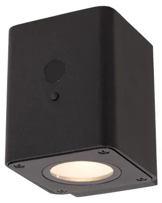 Imagen del producto de Lucide RAMIN - Lámpara de pared, interior/exterior - solar - LED regulable. - 1x1W, 2700K/3000K - IP54 - sensor de movimiento y de luz diurna/nocturna - color