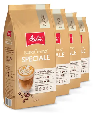Produktbild von Melitta BellaCrema Speciale Kaffee-Bohnen, ungemahlen, für Vollautomaten, im Set