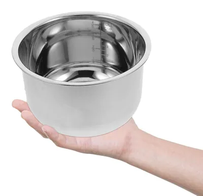 Innenbehälter für Reiskocher, 2 l, Antihaft, Edelstahl