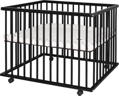 Produktbild von Europe Baby Arike II Laufstall Mattschwarz