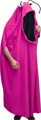 Monster Kostüm Kuki Pink für Erwachsene seitlich von Vorne