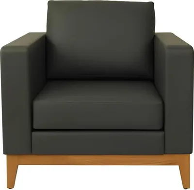 Immagine prodotto di Poltrona monoposto di design verde scuro Poltrona relax da ufficio 1 posto