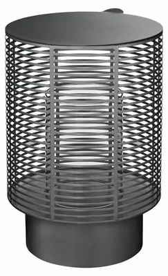 Produktbild von Blomus Outdoor Laterne OLEA Gunmetal Size M, Edelstahl pulverbeschichtet, Glas klar, 66667 Shop Exclusive