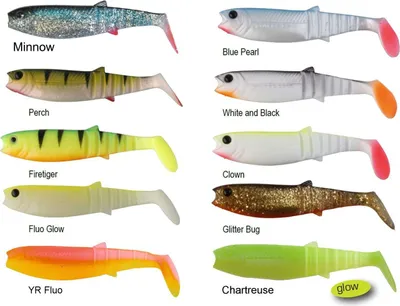 Produktbild von Savage Gear Cannibal Shads Gummifisch (6,8cm, 8cm, 10cm, 12,5cm) , Farbe:Chartreuse, Länge / Gewicht:12.5cm / 20g