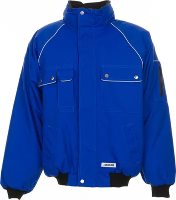 Produktbild von Planam Winterblouson Canvas 320 Gr. L kornblau/kornblau
