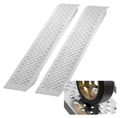 Obrázok produktu pre VEVOR nakladacia rampa, nakladacia rampa, rampa na auto 680 kg, extra široká nakladacia koľajnica, nakladacia rampa na auto 2160 x 1375 mm, 2 ks. Rampa, pre motocykel, príves, ATV, UTV, záhradný traktor, kosačku na trávu