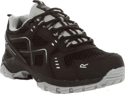 Obrázok produktu pre Regatta - Detská turistická obuv "Vendeavour" RG8880 (33 EU) (Black/Light steel grey)