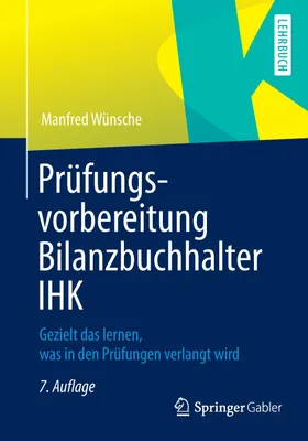 Produktbild von Prüfungsvorbereitung Bilanzbuchhalter IHK