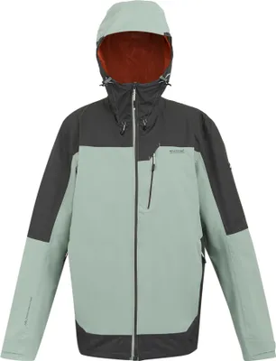 Produktbild von Regatta - "Highton IV" Jacke, wasserfest für Herren RG11510 (XL) (Asche/Schwarz)