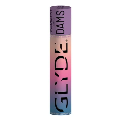 Produktbild von Dams - 4 Latex-Lecktücher - Wildberry violet