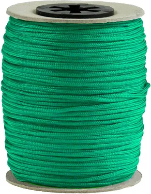 100m Schmuckschnur Polyesterschnur 1,5 mm grün