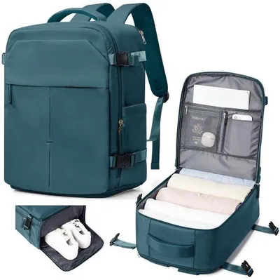 Productafbeelding van Reistas voor cabine - 40 x 30 x 20 cm - Pinguïnblauw