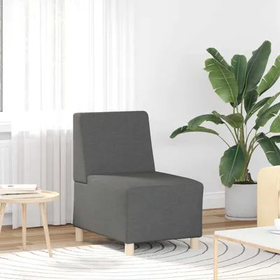 Produktbild von ZMH Sessel Dunkelgrau 55 cm Stoff