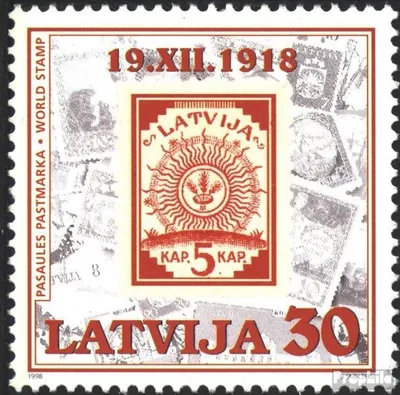 Produktbild von Briefmarken Lettland 1998 Mi 487 (kompl.Ausg.) postfrisch Briefmarken