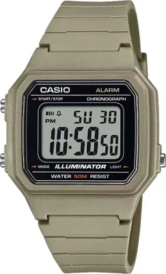 Produktbild von Casio Timeless Kollektion Mod. Sportscheinwerfer Wr 50M. Alarmanlage. Chronograph - Sand