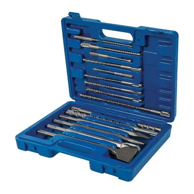Produktbild von SDS-Plus Steinbohrer und -Meißel Set 15-tlg.