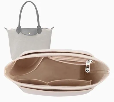 Produktbild von Beige Portemonnee Organizer für Handtaschen, Medium