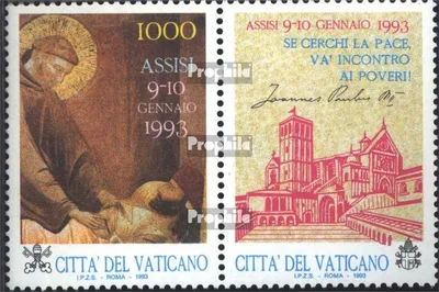 Produktbild von Briefmarken Vatikanstadt 1993 Mi 1079-1106 (kompl.Ausg.) Jahrgang 1993 komplett postfrisch Gebetstreffen