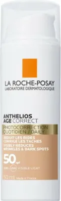 Imagen del producto de La Roche-Posay Anthelios Age, protector solar con color, SPF 50+, 50 ml