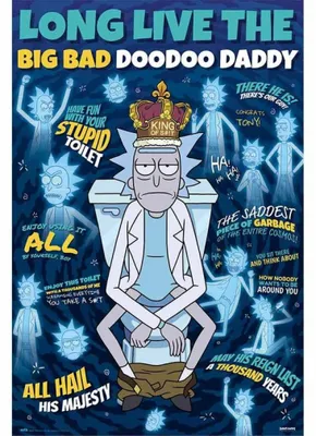 Produktbild von Poster von Rick & Morty Doodoo Daddy