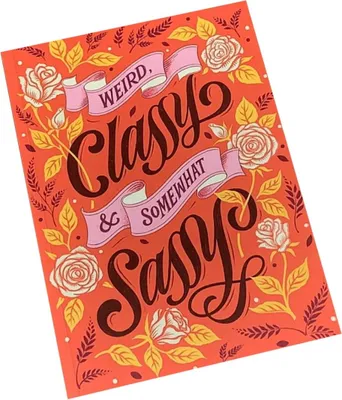 Zdjęcie produktu dla Notatnik typograficzny A5 ( Pomarańczowy )