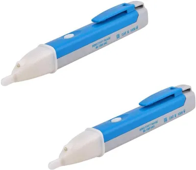 Productafbeelding van 2 stuks contactloze spanningstester, 90-1000V AC met alarmmodus