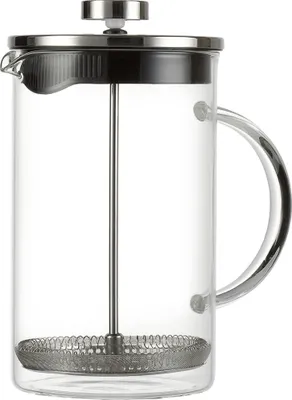 Image de Ritzenhoff & Breker Rio Französische Presse 0,8 l Schwarz - Silber - Transparent (689068)