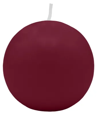 Produktbild von Kugelkerzen Bordeaux Ø 60 mm, 16 Stück