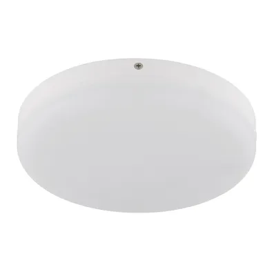 Image de Plafonnier LED, blanc mat, D 22 cm