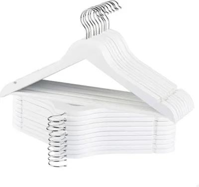 Produktbild von Max Home Holzkleiderbügel 20 Einheiten Durchsichtig  Durchsichtig One Size