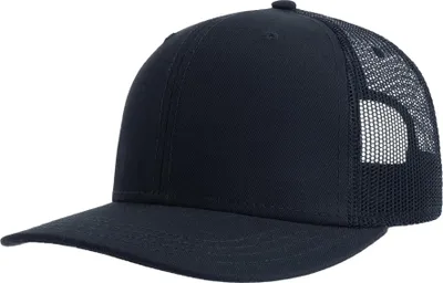 Image de Atlantis Headwear - Casquette trucker « Sonic-S » pour hommes/femmes, unie, structurée AB744 (taille unique) (marine)