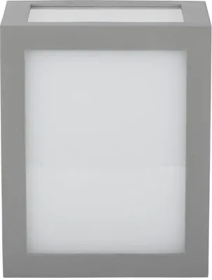 Zdjęcie produktu dla Kinkiet zewnętrzny V-TAC 12W LED IP65 Szara VT-822-G 4000K 1250lm
