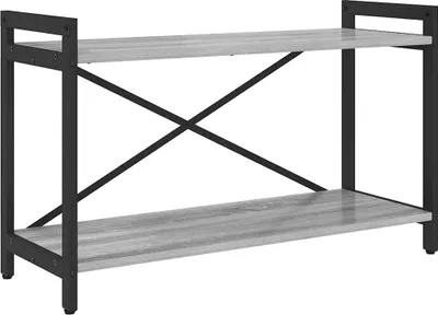 Produktbild von vidaXL Bücherregal Grau Sonoma 80 x 30 x 50 cm Holzwerkstoff