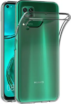 Produktbild von Wisam Huawei P40 Lite / Nova 6 SE / Nova 7i 6,4" Silikon Clear Case Schutzhülle Transparent
