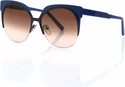 Produktbild von Marni CURVE ME101S BLUE/LIGHT BROWN SHADED 56/17/140 Damenbrillen Sonnenbrillen