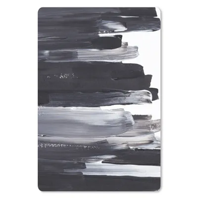 Produktbild von MuchoWow® Mauspad Mousepad Farbe - Schwarz - Design 40x60 cm - Mousepads - Maus Mat - Pad - Mausunterlage - Schreibtisch Accesoire