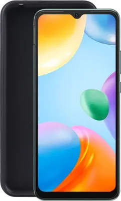 Produktbild von Mobigear Colors  POCO C40 Hülle Flexibles TPU Backcover - Schwarz