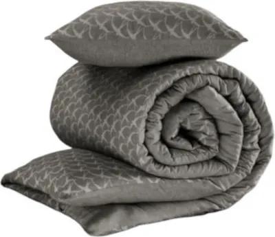 Produktbild von bettbezug Birds260 x 240 cm Baumwolle grau