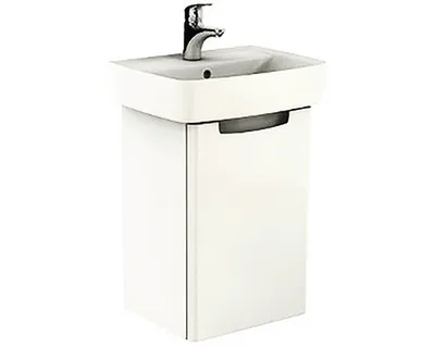 Obrázok produktu pre Kúpeľňová skrinka pod umývadlo Kolo Rekord 40,7x59,1 cm biela matná 89543000