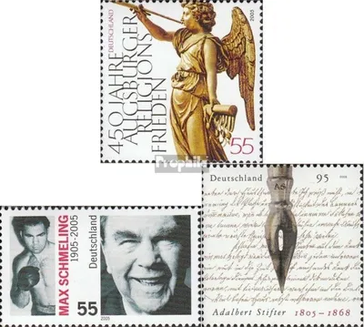 Produktbild von Briefmarken BRD (BR.Deutschland) 2005 Mi 2488,2489,2490 (kompl.Ausg.) gestempelt Religionsfrieden