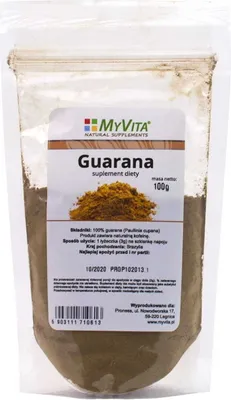 Produktbild von Guaranapulver 100g - MYVITA